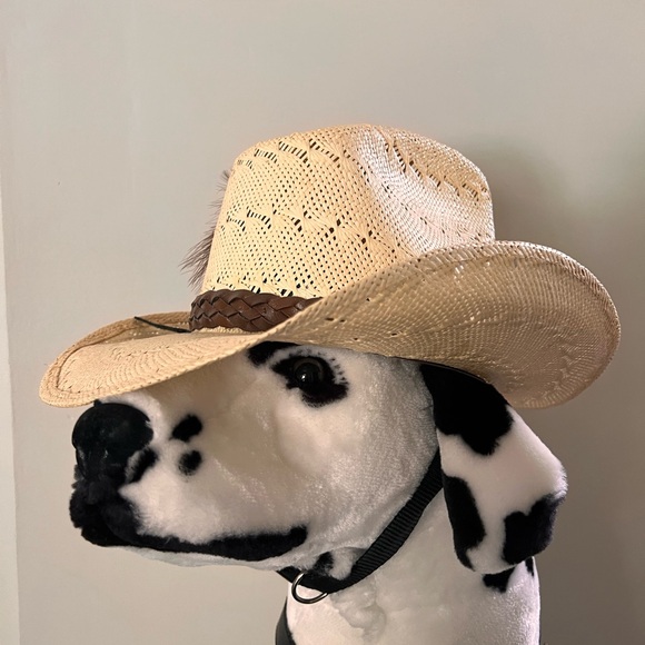 Formosan Western Cowboy Cowgirl Country Straw Stetson Hat Men Women Unisex 7 - Picture 10 of 17